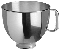 KitchenAid 5K5THSBP Mixing Bowl Polished Stainless Steel 4.8L KitchenAid stand mixer accessory