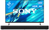 Sony Bravia 3 II Led 55" (2026) + Sony HT-S2000 Zwart Sony televisie aanbieding