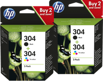 Coolblue HP 304 Cartridges Duo Combo Pack aanbieding