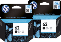 HP 62 Cartridges Zwart Duo Pack Inkt cartridge voor HP Envy printers