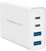 Hyper Oplader met 4 USB Poorten 100W Oplaadkabels kopen?