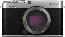 Fujifilm X-E4 Body Zilver Fujifilm systeemcamera