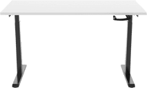 Euroseats Handslinger Zit Sta Bureau 120 x 80 Zwart/Wit Zit sta bureau