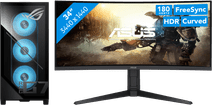 ASUS ROG G700TF-07265F085W + ASUS TUF Gaming VG34VQL3A Coolblue aanbieding