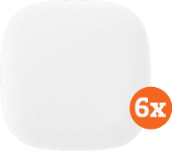 Jalo Kupu Smoke Detector White (10 years) 6-pack Smart home promotion