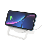 Belkin Boost Up Draadloze Oplader 10W met Standaard Wit iPhone 11, SE (2020), X en 8 draadloze oplader
