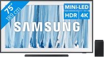 Samsung The Frame Pro 75" (2026) + Samsung HW-S700D Zwart (2024) Samsung The Frame tv aanbieding