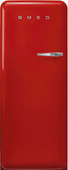 SMEG FAB28LRD5 fridge with freezer compartment