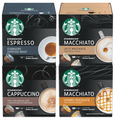 Starbucks Dolce Gusto Proefpakket 90 koppen Koffiecapsules