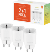 Hombli Smart Plug White 3-pack power plug