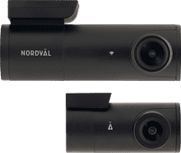 Nordväl DC102 Dashcam 2CH 2K + Wifi 32GB Dashcam of dashboard camera