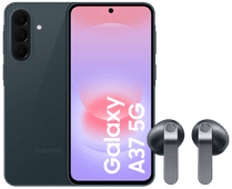 Samsung Galaxy A37 256GB Donkergroen 5G + Samsung Galaxy Buds4 Zwart Samsung Galaxy A37