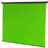 StudioKing Wand Pull-Down Green Screen FB-180200WG 180x200cm Chroma Groen Achtergrondsysteem