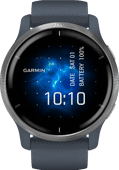 Garmin Venu 2 Zilver/Blauw Horloge voor Android smartphones