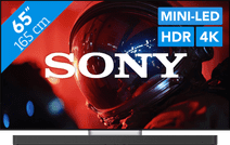 Sony Bravia 9 II True RGB 65" (2026) + Sony Bravia Theatre Bar 9 Sony Bravia XR televisie