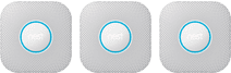 Google Nest Protect V2 Battery 3-Pack Smoke detector on battery power