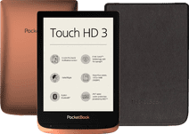 Coolblue PocketBook Touch HD 3 Koper/Zwart + PocketBook Shell Book Case aanbieding