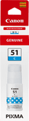 Canon GI-51 Inktflesje Cyaan Inkt cartridge voor Canon Pixma G printers