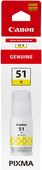 Canon GI-51 Inktflesje Geel Inkt cartridge voor Canon Pixma G printers