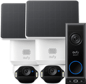 Eufy SoloCam E42 Duo Pack + Video Doorbell E340 IP-camera systeem