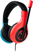 Bigben Bedrade Stereo Gaming Headset V1 Neon Rood & Blauw Bigben