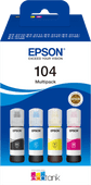 Epson 104 Inktflesjes Combo Pack Kleur