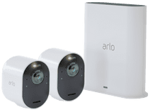 Arlo Ultra 2 Beveiligingscamera 4K Wit Duo Pack Slimme beveiliging