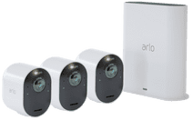 Arlo Ultra 2 Beveiligingscamera 4K Wit 3-Pack Ip-camera met SD-kaart