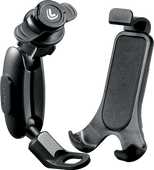 Lampa Opti-Pole Universele Telefoonhouder Scooter/Motor Achteruitkijkspiegel + Houder Telefoonhouder voor op de scooter