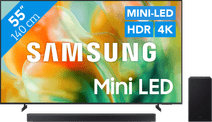 Samsung Mini-led 55" M83H (2026) + Samsung HW-B450F (2025) Televisie aanbieding