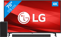 Coolblue LG 70UP77006LB + Soundbar aanbieding