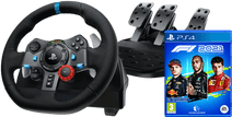 Logitech G29 Driving Force + F1 2021 PS4 Racing wheel for Playstation 4