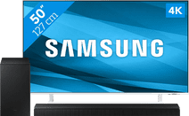 Samsung Crystal UHD 50AU9080 (2021) + Soundbar Witte tv