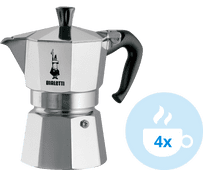 Bialetti Moka Express 4 kopjes Bialetti koffiezetapparaat