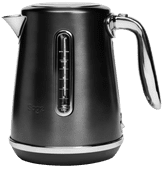 Sage the Soft Top Luxe Black Stainless Waterkoker