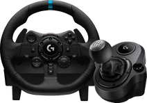 Logitech G923 Trueforce for PlayStation and PC + Logitech Driving Force Shifter Racing wheel for Playstation 4