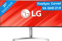 LG UltraWide 35WN75C-W Monitor met een dunne bezel