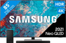 Coolblue Samsung Neo QLED 85QN85A (2021) + Soundbar aanbieding