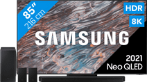 Coolblue Samsung Neo QLED 8K 85QN800A (2021) + Soundbar aanbieding