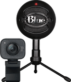 Logitech StreamCam + Blue Snowball Ice Microfoon Webcam