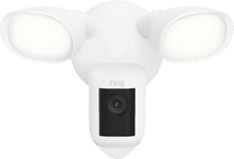 Ring Floodlight Cam Wired Pro Wit Bedrade IP Camera