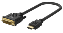 BlueBuilt HDMI naar DVI-D Dual Link Kabel 2 meter Kabel converter voor HDMI poorten