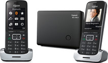 Gigaset SL450A Duo Black Landline phone with answering machine