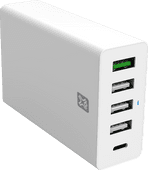 XtremeMac Power Delivery en Quick Charge Oplader met 5 Usb Poorten 30W Wit Losse oplader