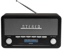 Denver DAB-18 Zwart Retro radio