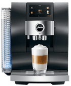 JURA Z10 Aluminum Black (EA) Fully automatic coffee machine with a lot of help with maintenance