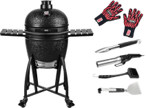 Grill Guru Prime Satin Black Large Starterspakket Large kamado