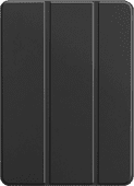 Just in Case Tri-Fold Apple iPad Pro 12.9 inch (2021) Book Case Zwart iPad Pro 12,9 inch (2021) hoes