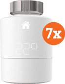 Tado Slimme Radiator Thermostaat 7-Pack (uitbreiding) Thermostaat geschikt voor stadsverwarming