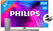 Coolblue Philips 65PUS8506 - Ambilight + Soundbar + Hdmi kabel aanbieding